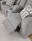 Biscoe PWR REC Loveseat/CON/ADJ HDRST Signature Design by Ashley®
