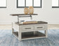 Darborn Lift Top Cocktail Table Signature Design by Ashley®