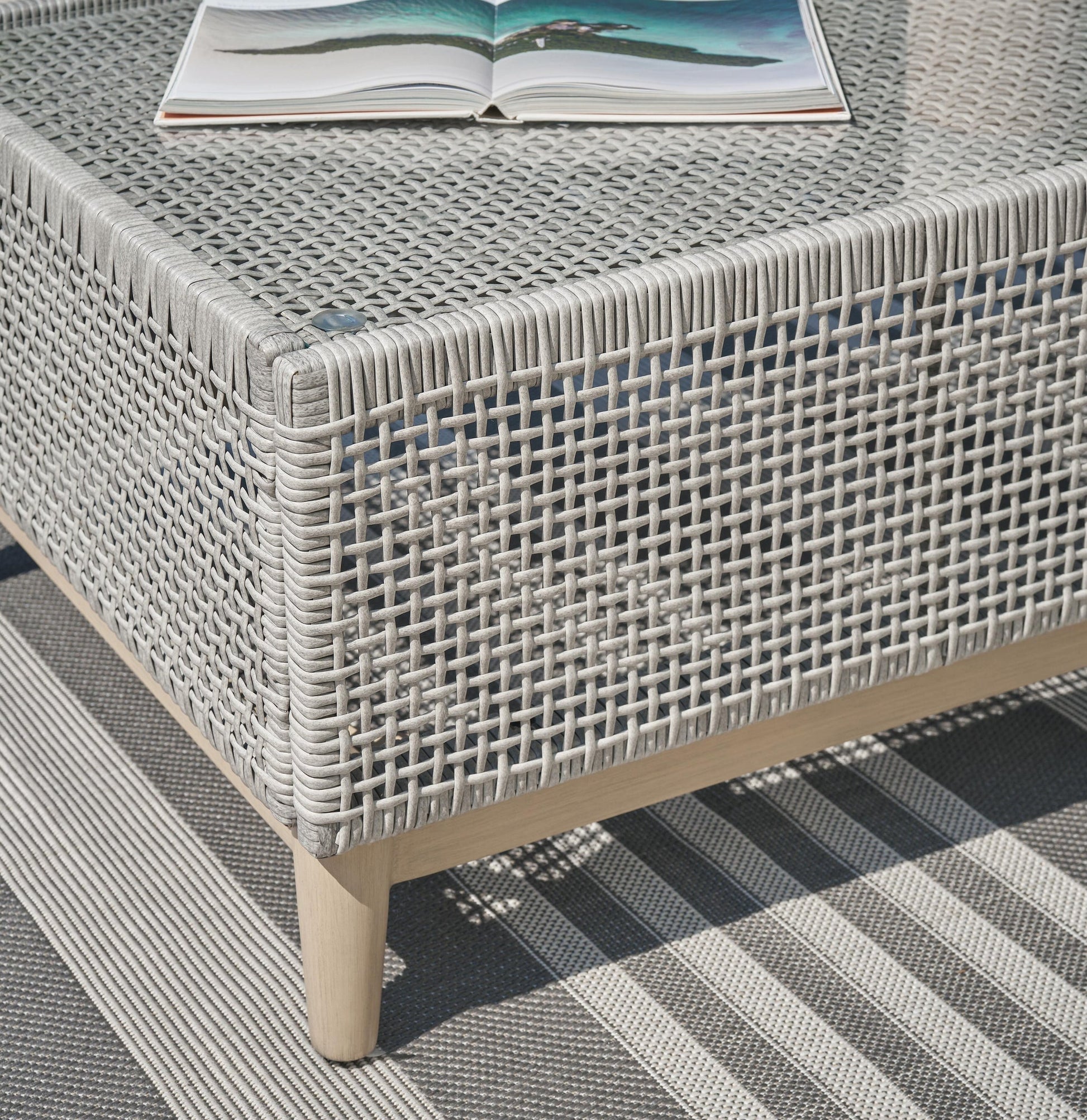 Seton Creek Rectangular Cocktail Table Signature Design by Ashley®