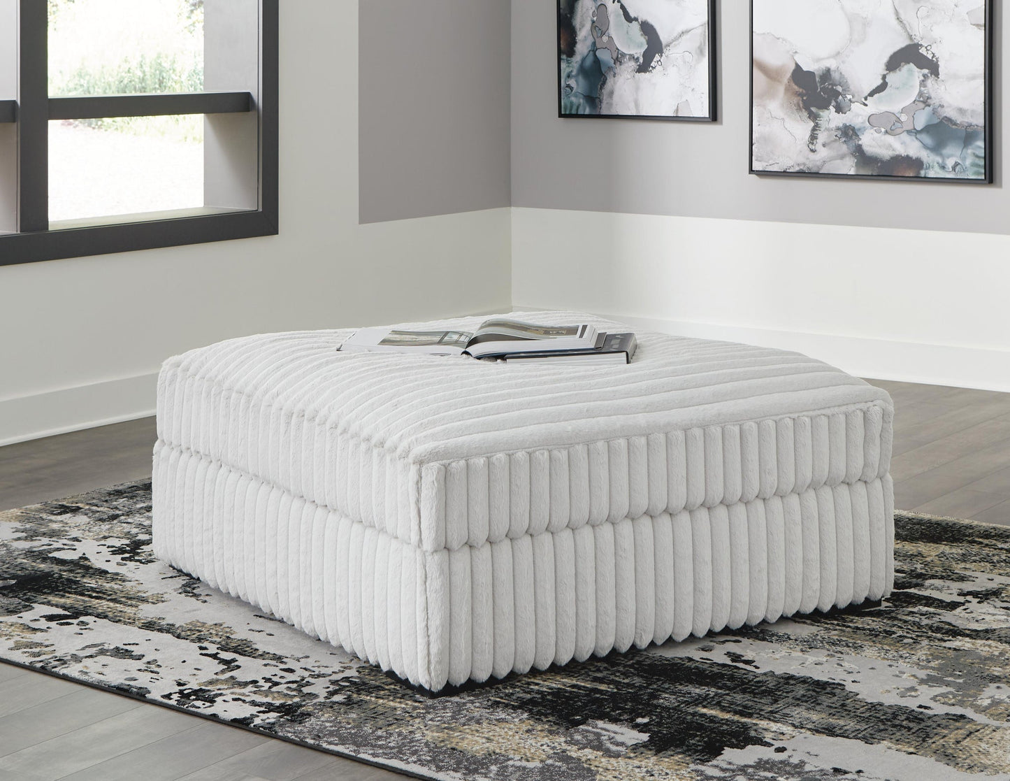 Stupendous Oversized Accent Ottoman Signature Design by Ashley®