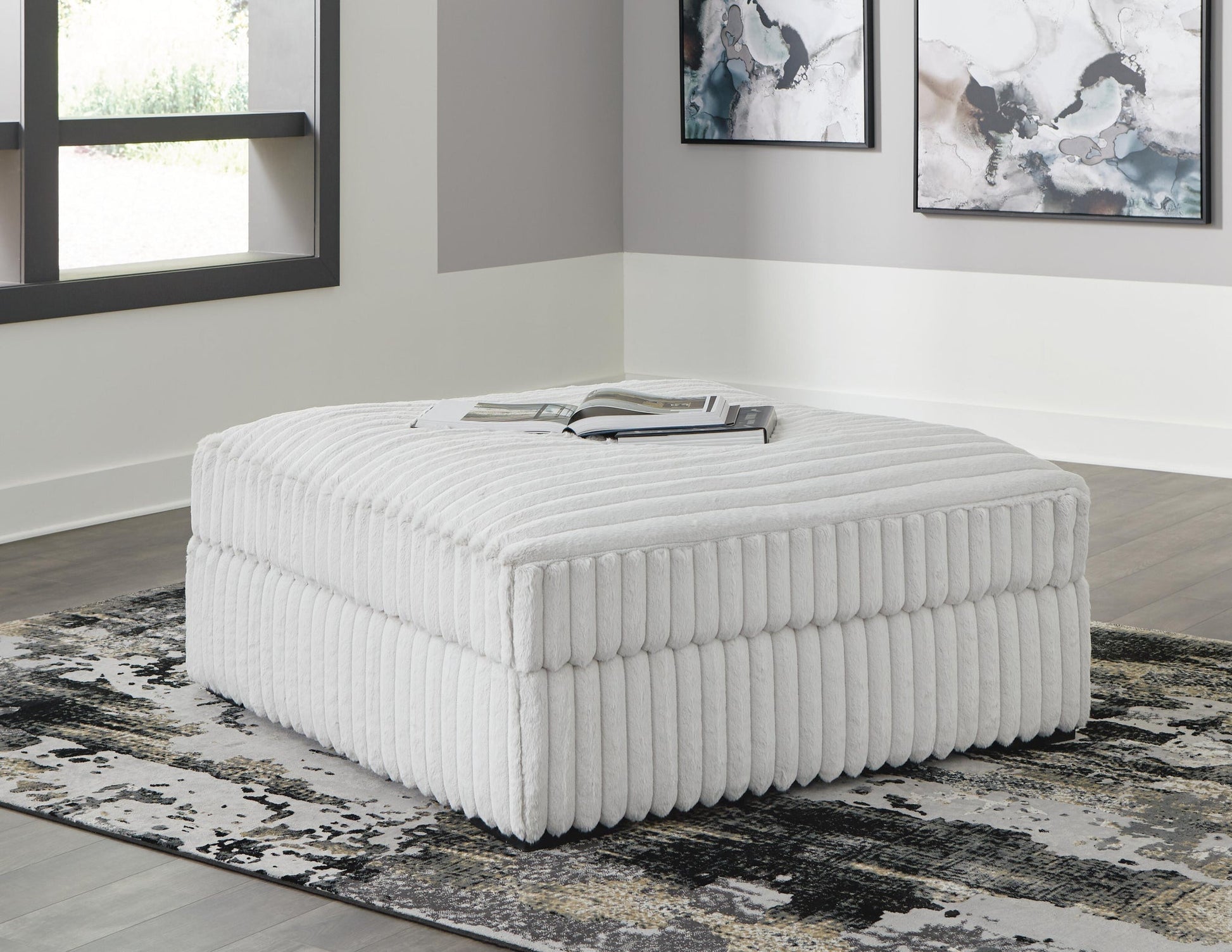 Stupendous Oversized Accent Ottoman Signature Design by Ashley®