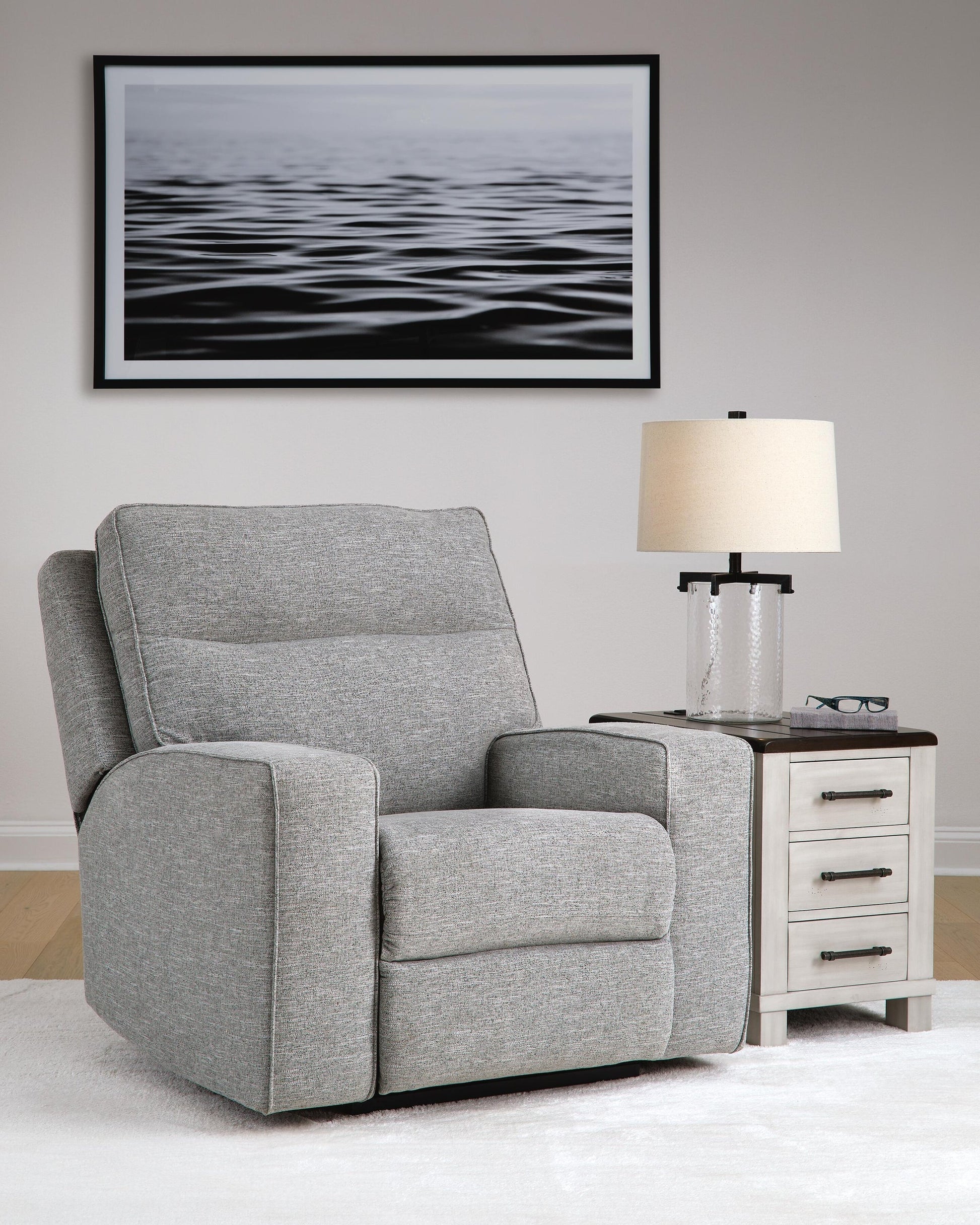 Biscoe PWR Recliner/ADJ Headrest Signature Design by Ashley®