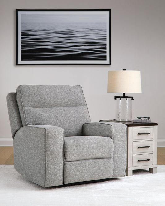 Biscoe PWR Recliner/ADJ Headrest Signature Design by Ashley®