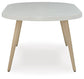 Seton Creek Oval Dining Table w/UMB OPT Signature Design by Ashley®