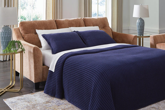 Amity Bay Sofa Chaise  Sleeper Benchcraft®