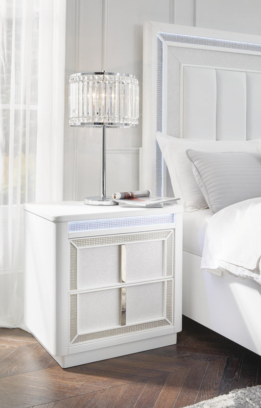 Chalanna Two Drawer Night Stand Signature Design by Ashley®