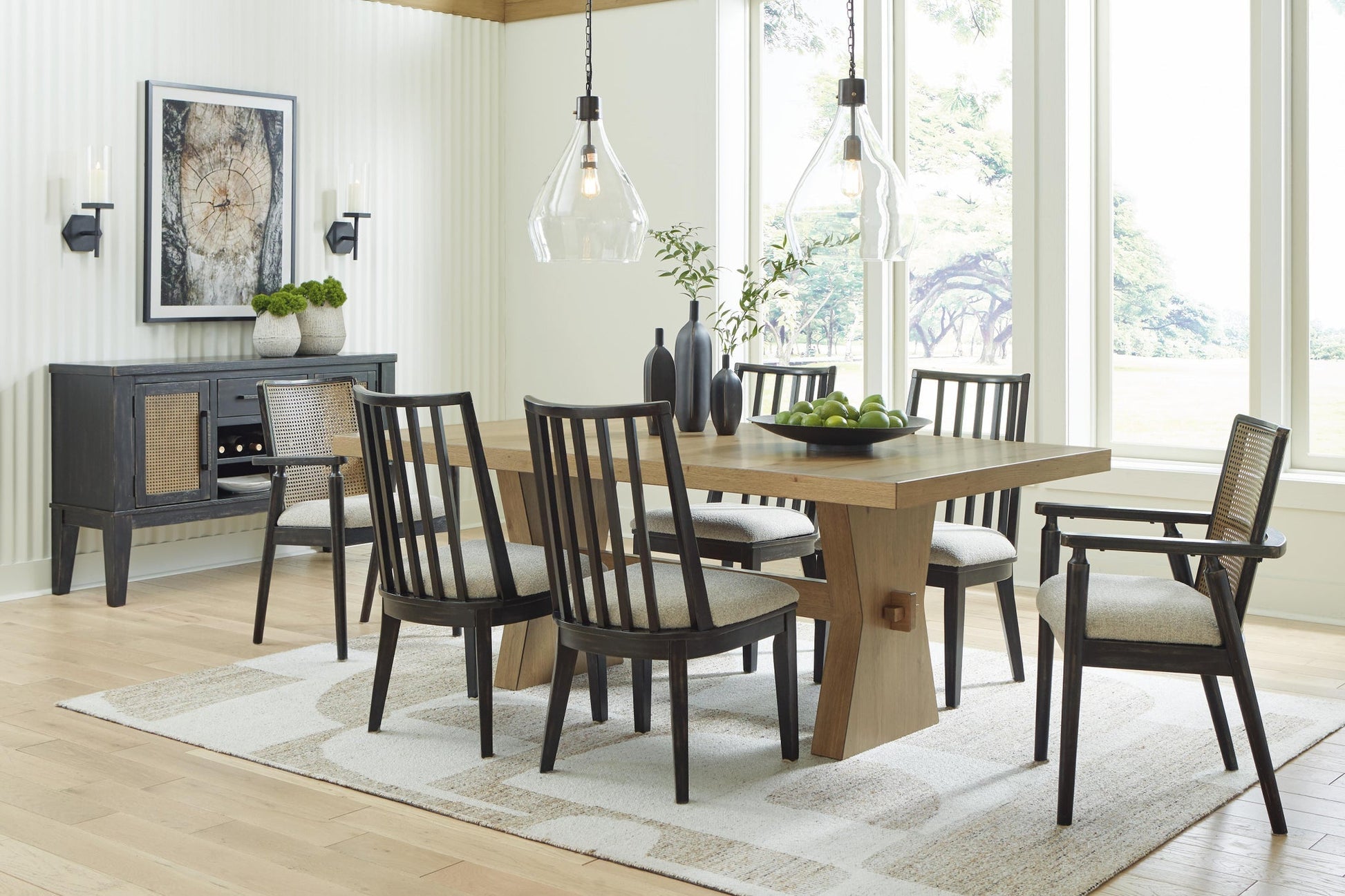 Galliden Rectangular Dining Room Table Signature Design by Ashley®