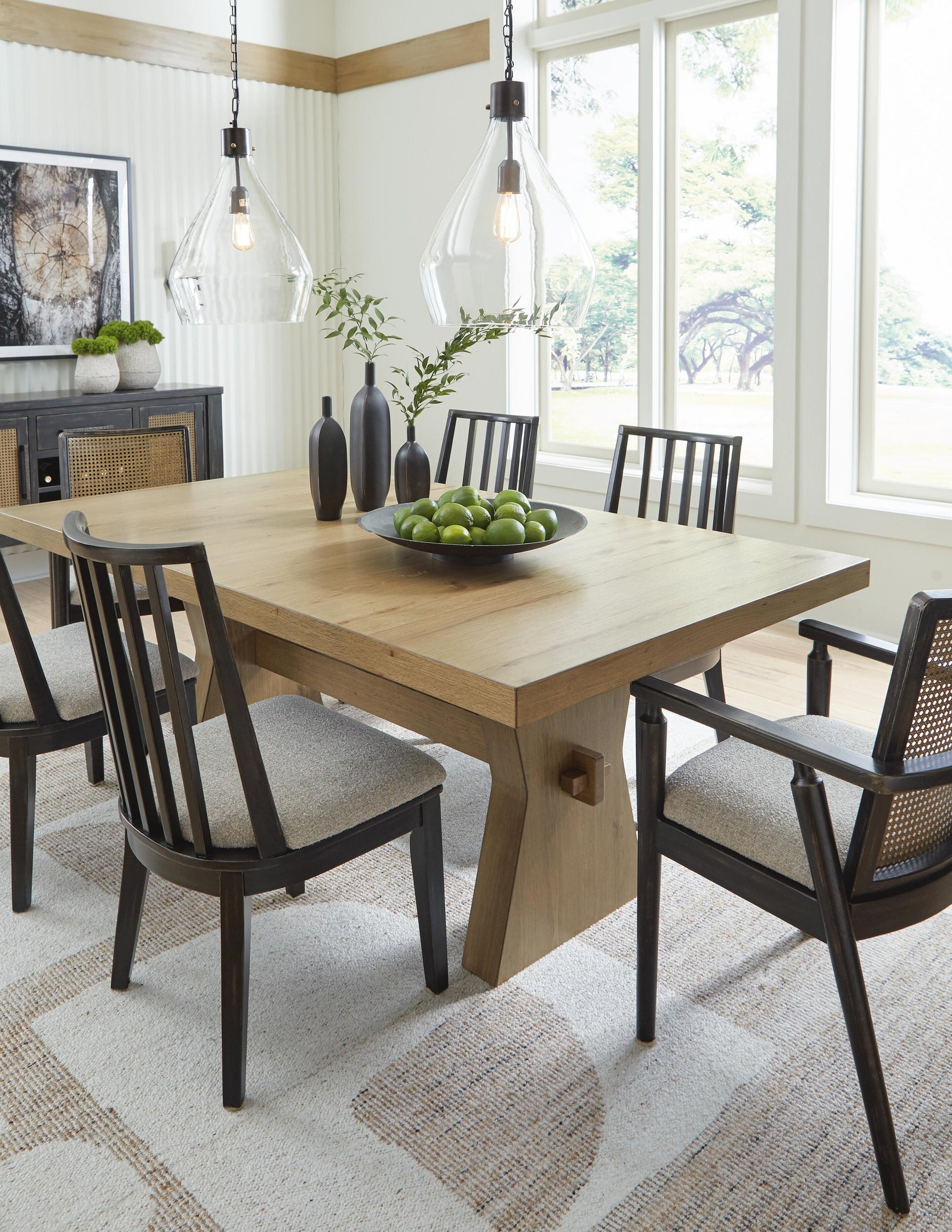 Galliden Rectangular Dining Room Table Signature Design by Ashley®