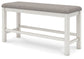 Robbinsdale DBL Counter UPH Bench (1/CN) Signature Design by Ashley®