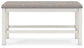 Robbinsdale DBL Counter UPH Bench (1/CN) Signature Design by Ashley®
