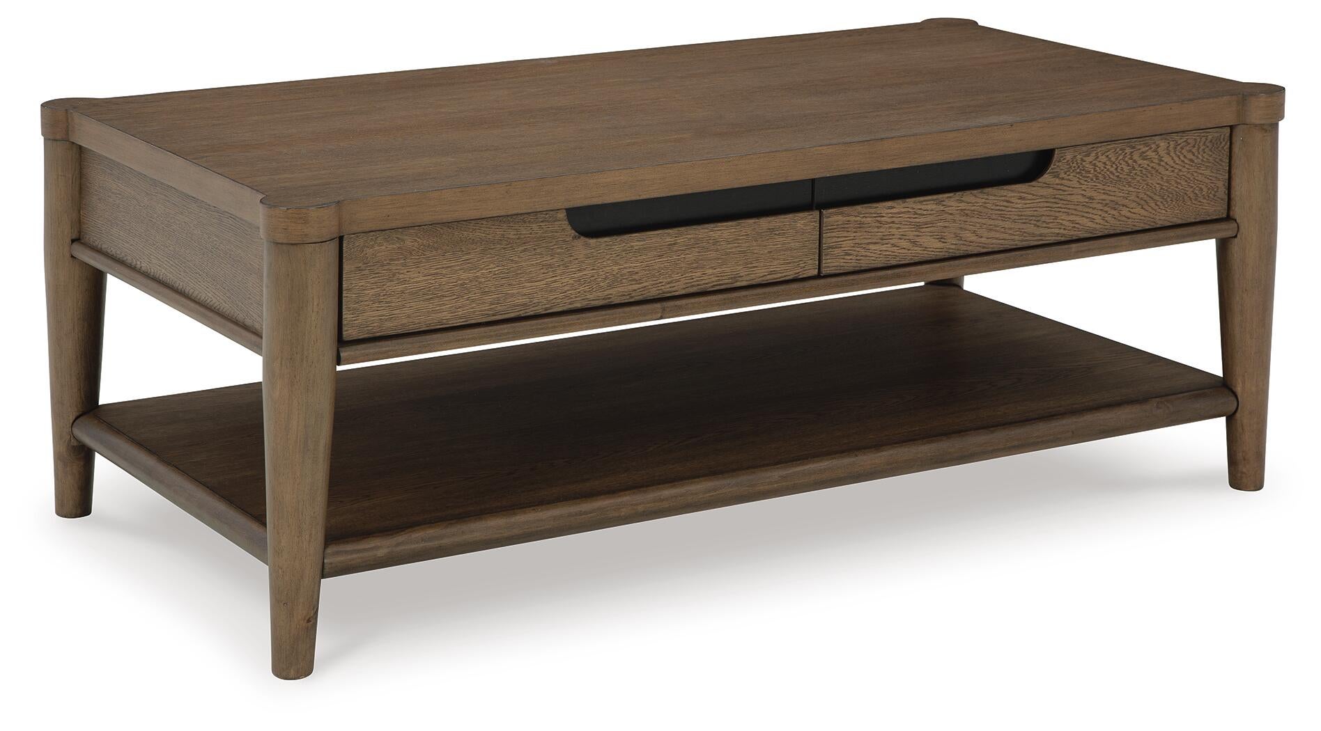 Roanhowe Rectangular Cocktail Table Signature Design by Ashley®