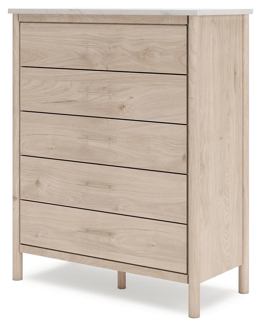 Cadmori Five Drawer Wide Chest Signature Design by Ashley®