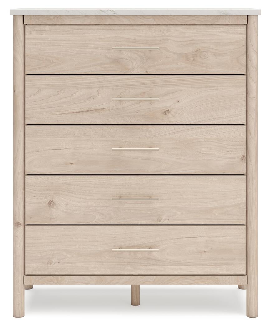 Cadmori Five Drawer Wide Chest Signature Design by Ashley®