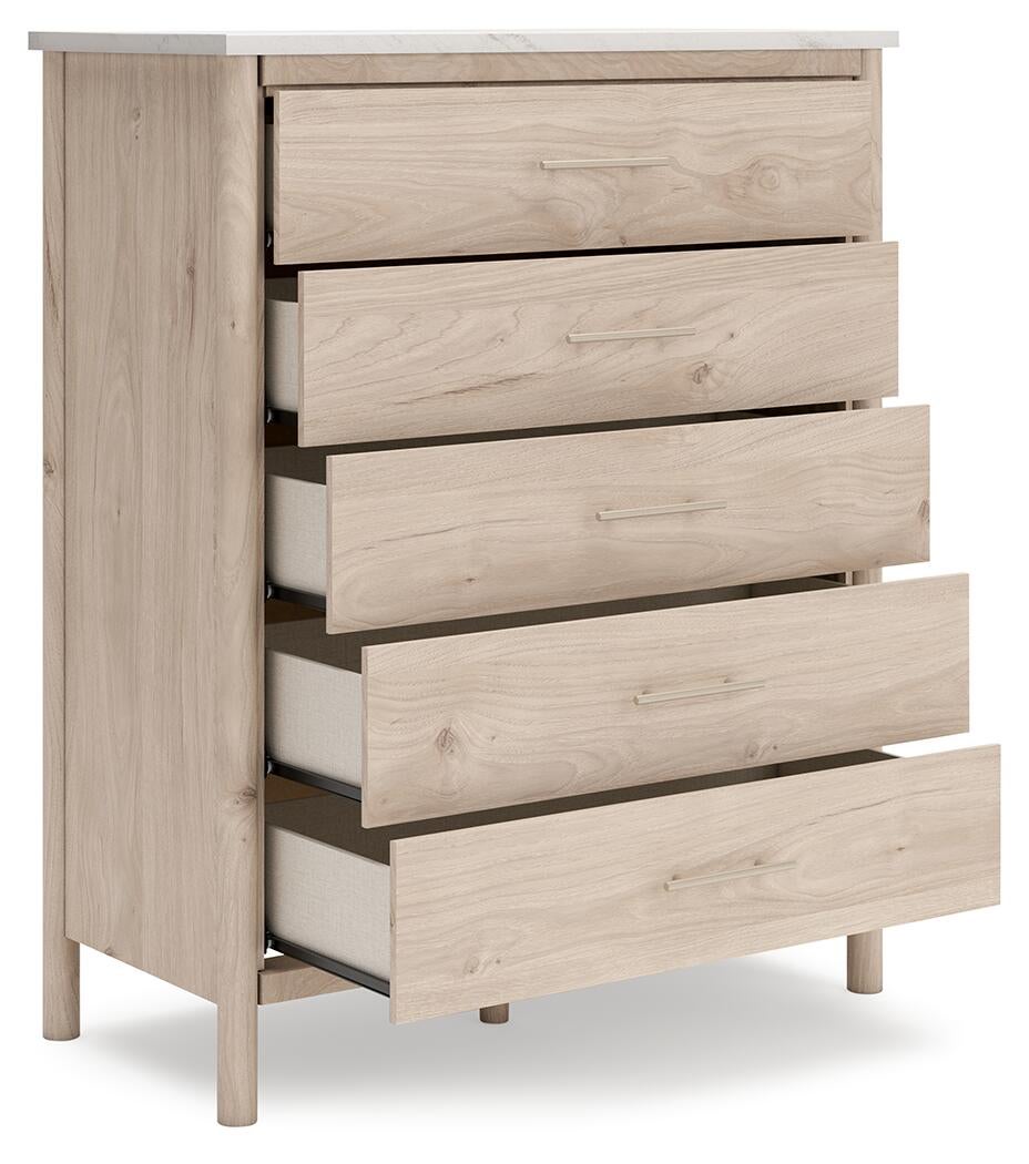 Cadmori Five Drawer Wide Chest Signature Design by Ashley®