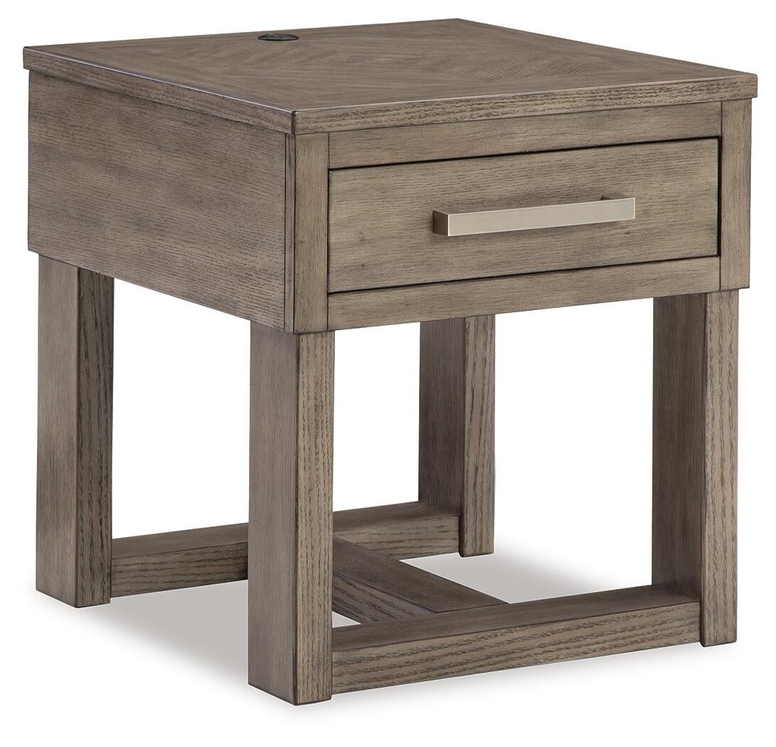 Loyaska Rectangular End Table Signature Design by Ashley®