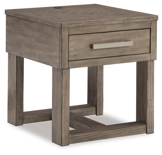 Loyaska Rectangular End Table Signature Design by Ashley®