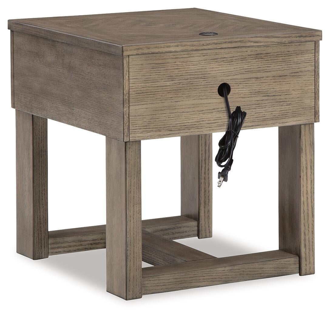 Loyaska Rectangular End Table Signature Design by Ashley®