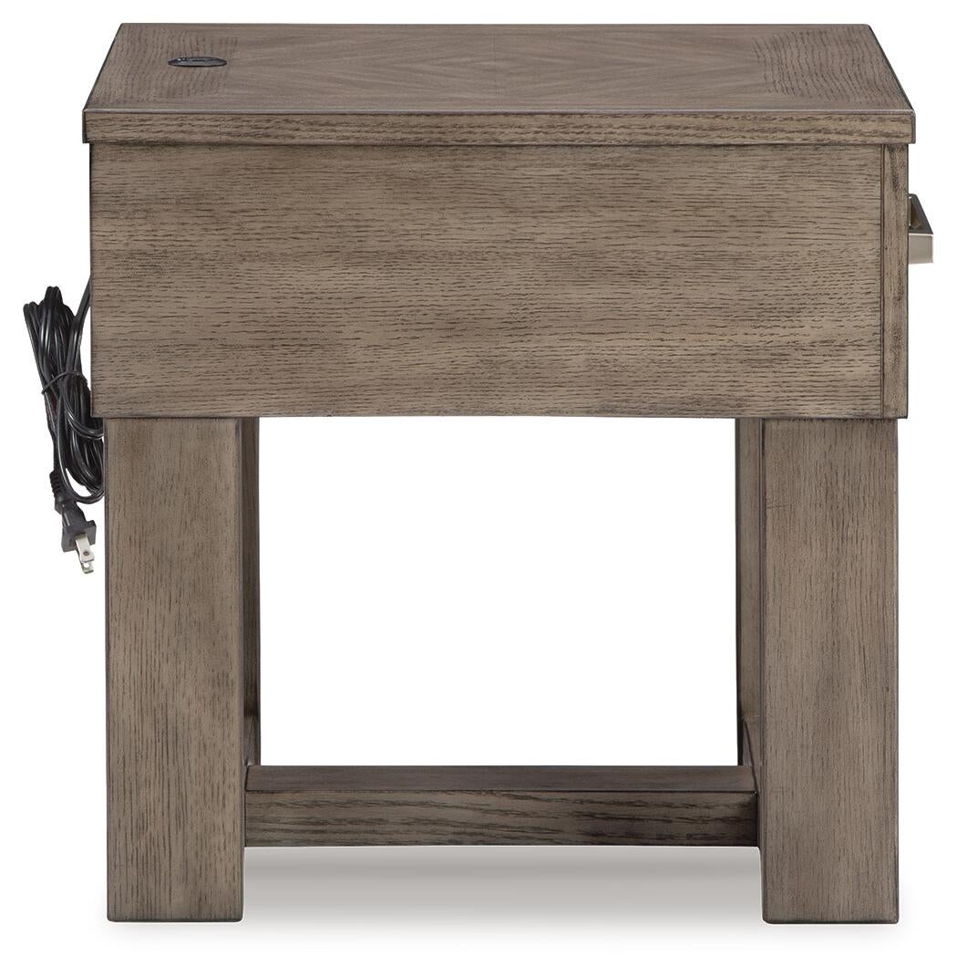 Loyaska Rectangular End Table Signature Design by Ashley®