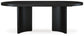 Rowanbeck Oval Dining Room Table Signature Design by Ashley®