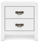 Binterglen Two Drawer Night Stand Signature Design by Ashley®