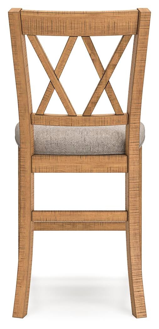 Havonplane Upholstered Barstool (2/CN) Signature Design by Ashley®