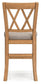 Havonplane Upholstered Barstool (2/CN) Signature Design by Ashley®