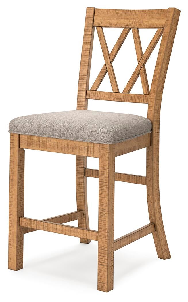 Havonplane Upholstered Barstool (2/CN) Signature Design by Ashley®