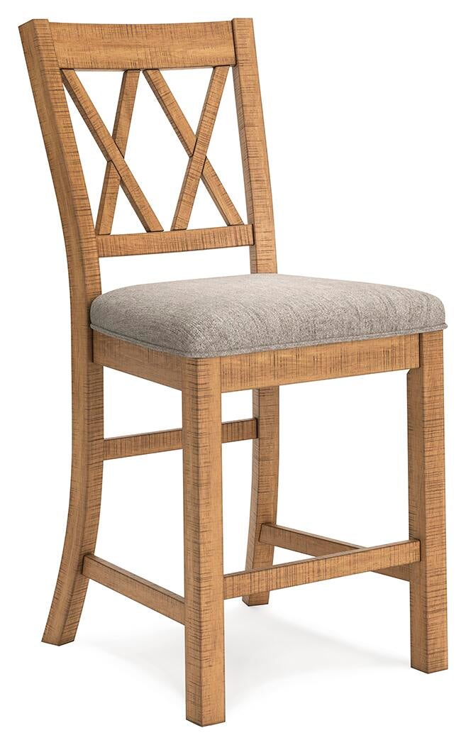 Havonplane Upholstered Barstool (2/CN) Signature Design by Ashley®