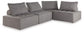 Bree Zee 4-Piece Outdoor Sectional Signature Design by Ashley®