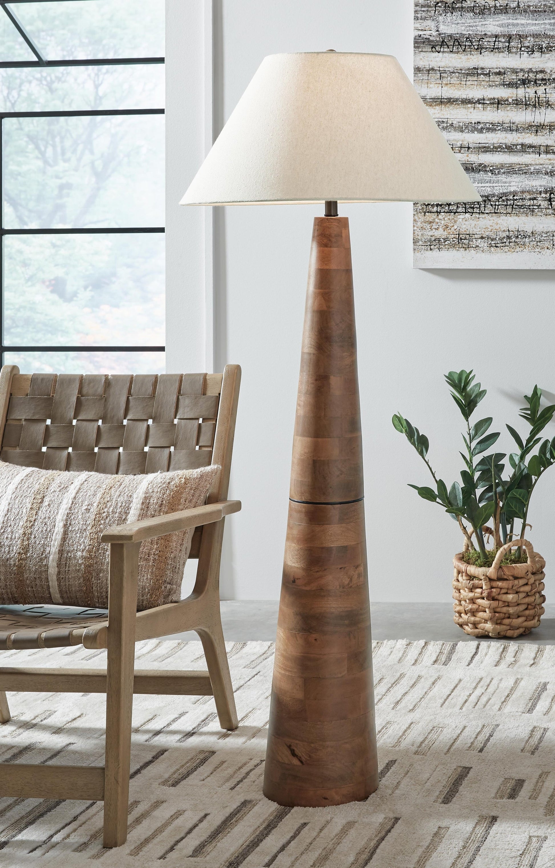 Danset Wood Floor Lamp (1/CN) Signature Design by Ashley®