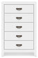 Binterglen Five Drawer Chest Signature Design by Ashley®