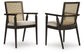 Galliden Dining UPH Arm Chair (2/CN) Signature Design by Ashley®