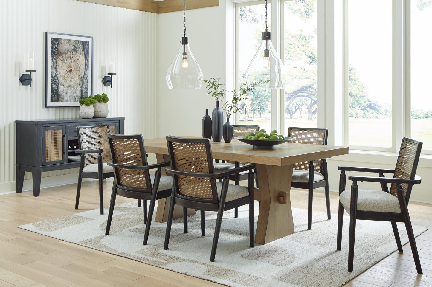 Galliden Dining UPH Arm Chair (2/CN) Signature Design by Ashley®