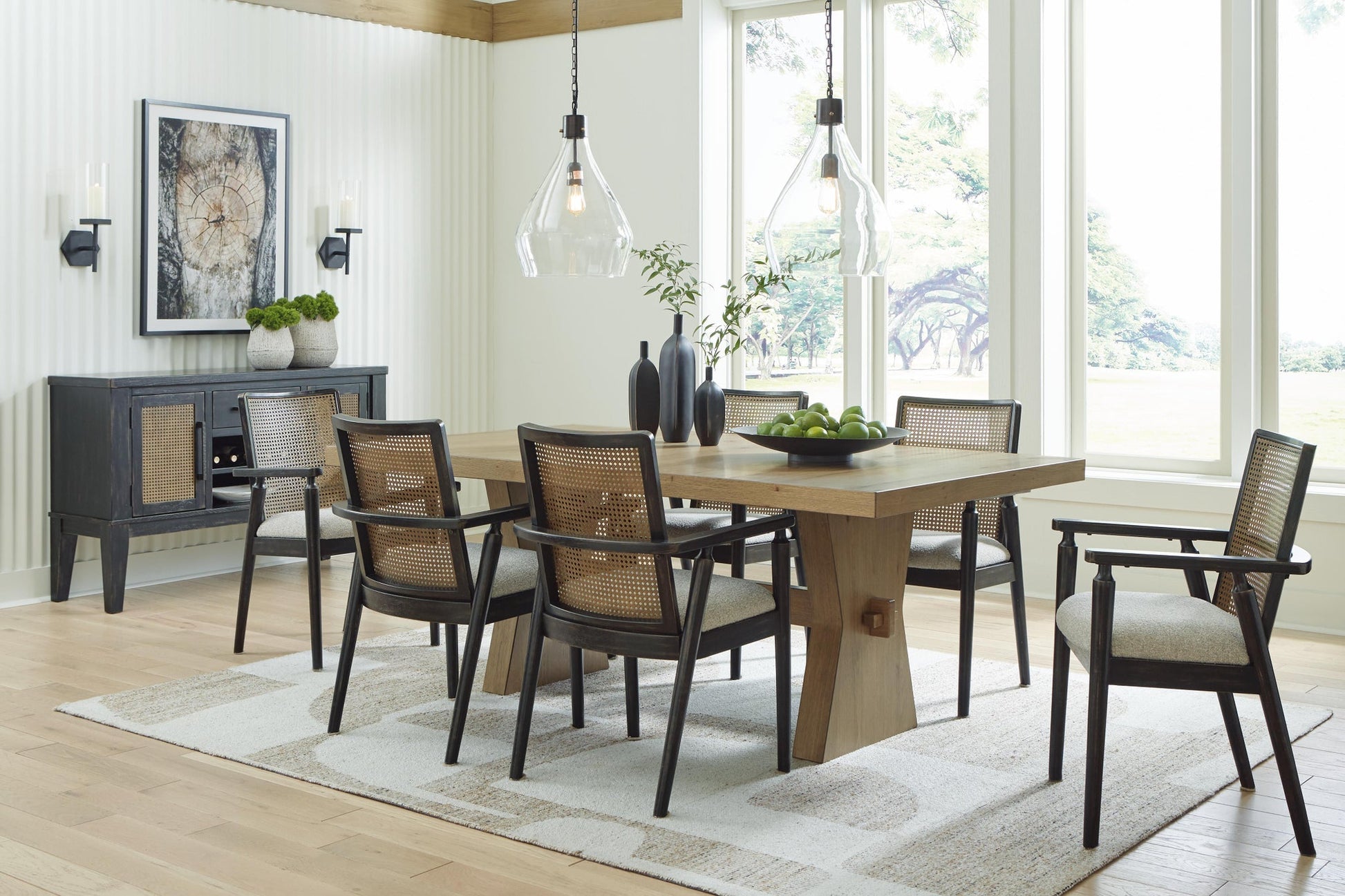 Galliden Dining UPH Arm Chair (2/CN) Signature Design by Ashley®