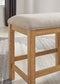 Havonplane XL Counter UPH DRM Bench Signature Design by Ashley®