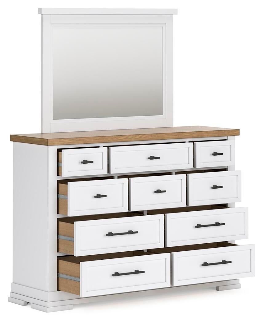 Ashbryn Dresser and Mirror Benchcraft®