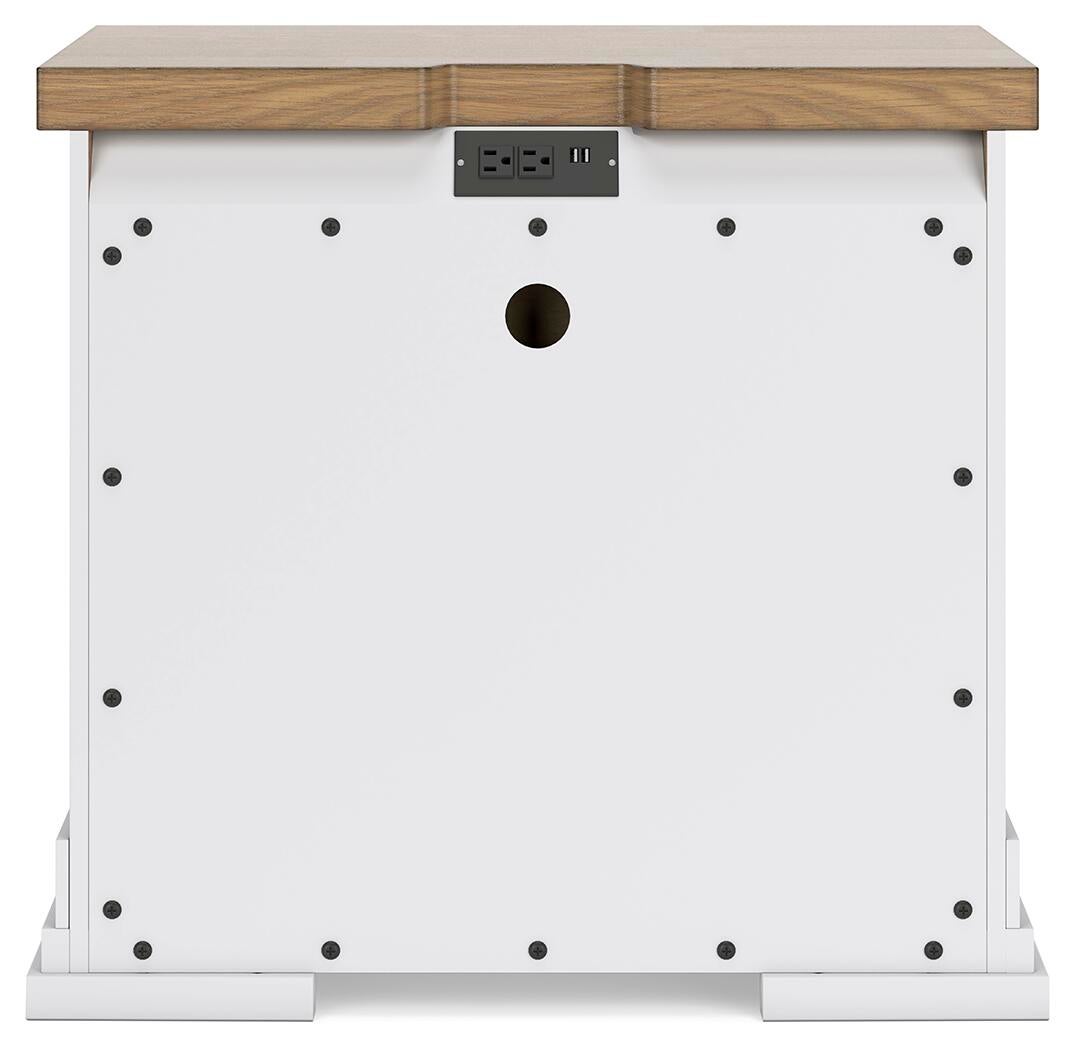 Ashbryn Three Drawer Night Stand Benchcraft®