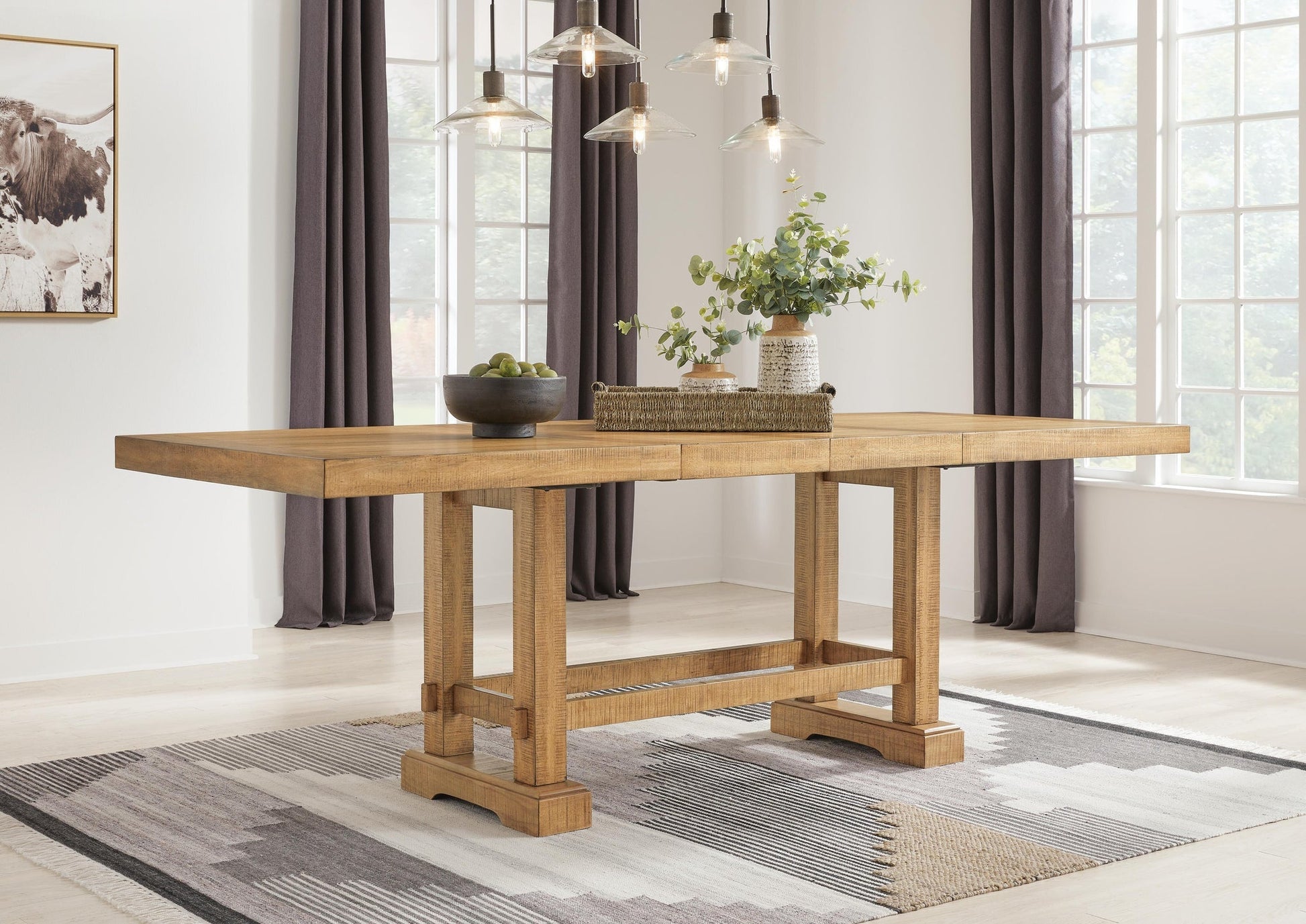 Havonplane RECT DRM Counter EXT Table Signature Design by Ashley®