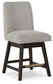 Burkhaus UPH Swivel Barstool (2/CN) Signature Design by Ashley®