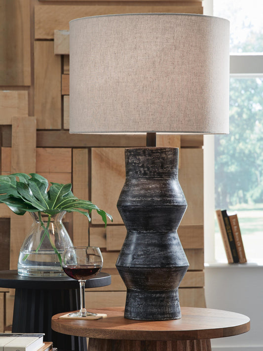 Kerbert Terracotta Table Lamp (1/CN) Signature Design by Ashley®