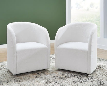 Rowanbeck Dining UPH Arm Chair (2/CN) Signature Design by Ashley®