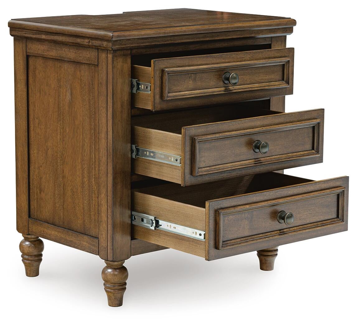 Sturlayne Three Drawer Night Stand Benchcraft®
