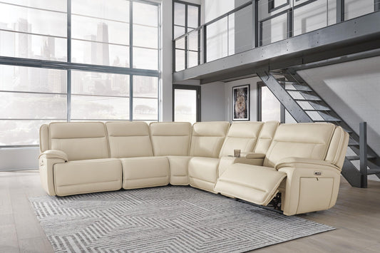 Double Deal 6-Piece Power Reclining Sectional Signature Design by Ashley®
