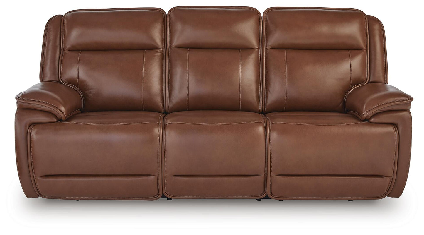 Healy Pier PWR REC Sofa with ADJ Headrest Signature Design by Ashley®