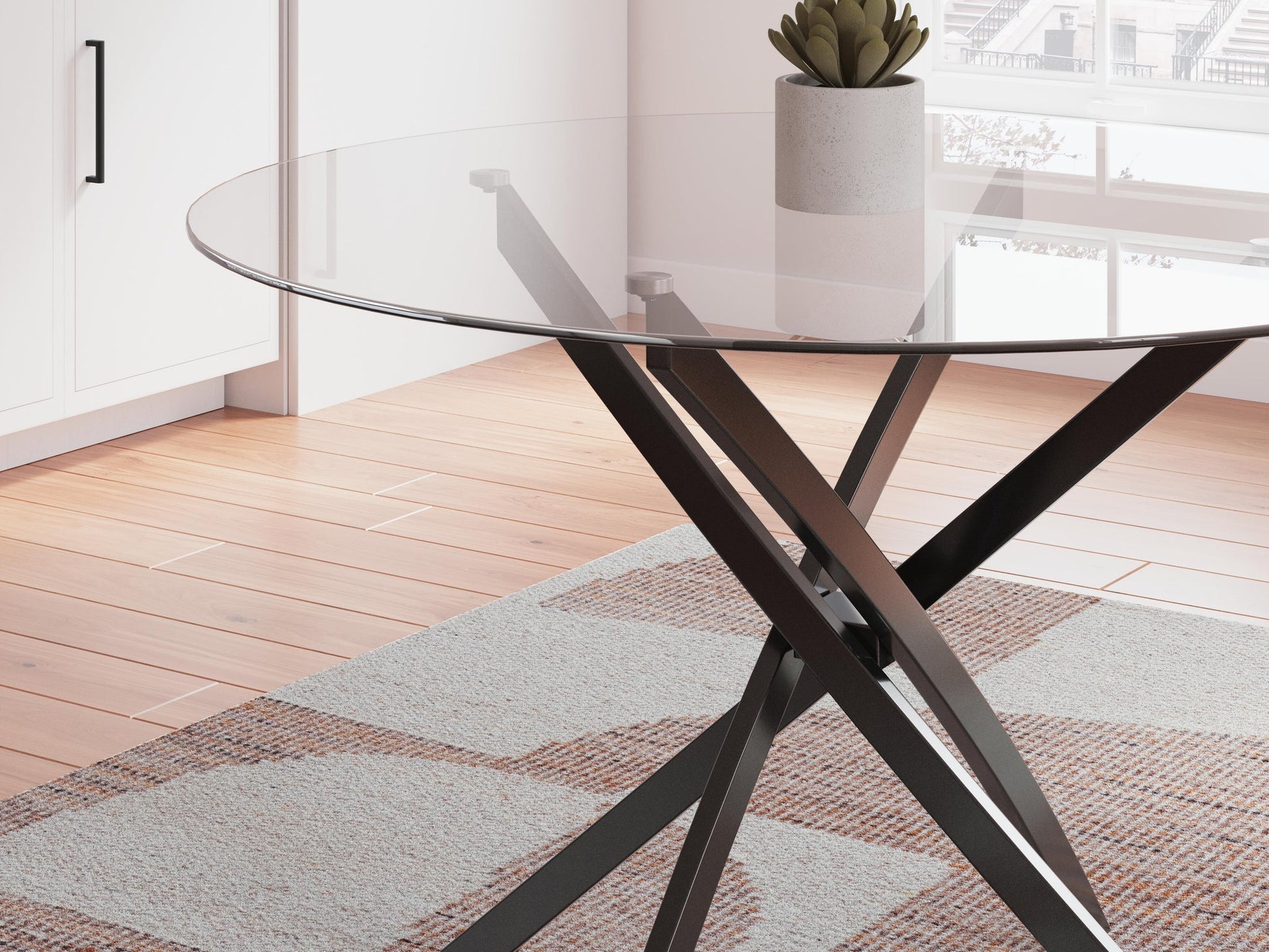 Pharwynn Round Dining Room Table Signature Design by Ashley®