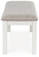 Robbinsdale Large UPH Dining Room Bench Signature Design by Ashley®