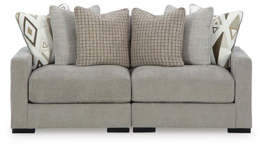 Aslan Court 2-Piece Loveseat Sectional Benchcraft®