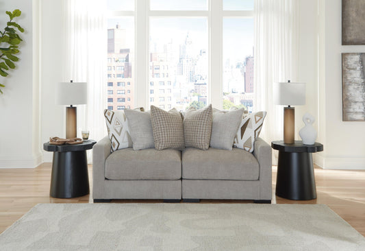 Aslan Court 2-Piece Loveseat Sectional Benchcraft®