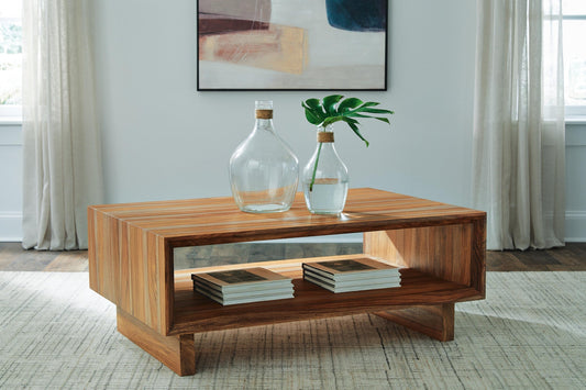 Dressonni Rectangular Cocktail Table Signature Design by Ashley®