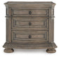 Ardenfield Three Drawer Night Stand Signature Design by Ashley®